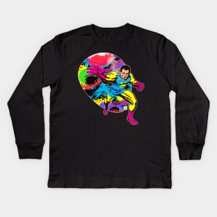 King Kirby: Master of the Multiverse Kids Long Sleeve T-Shirt